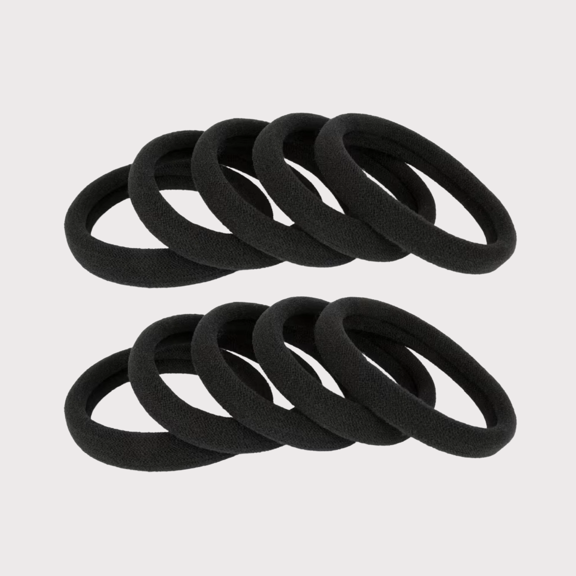Élastiques à Cheveux Doux – Lot de 10