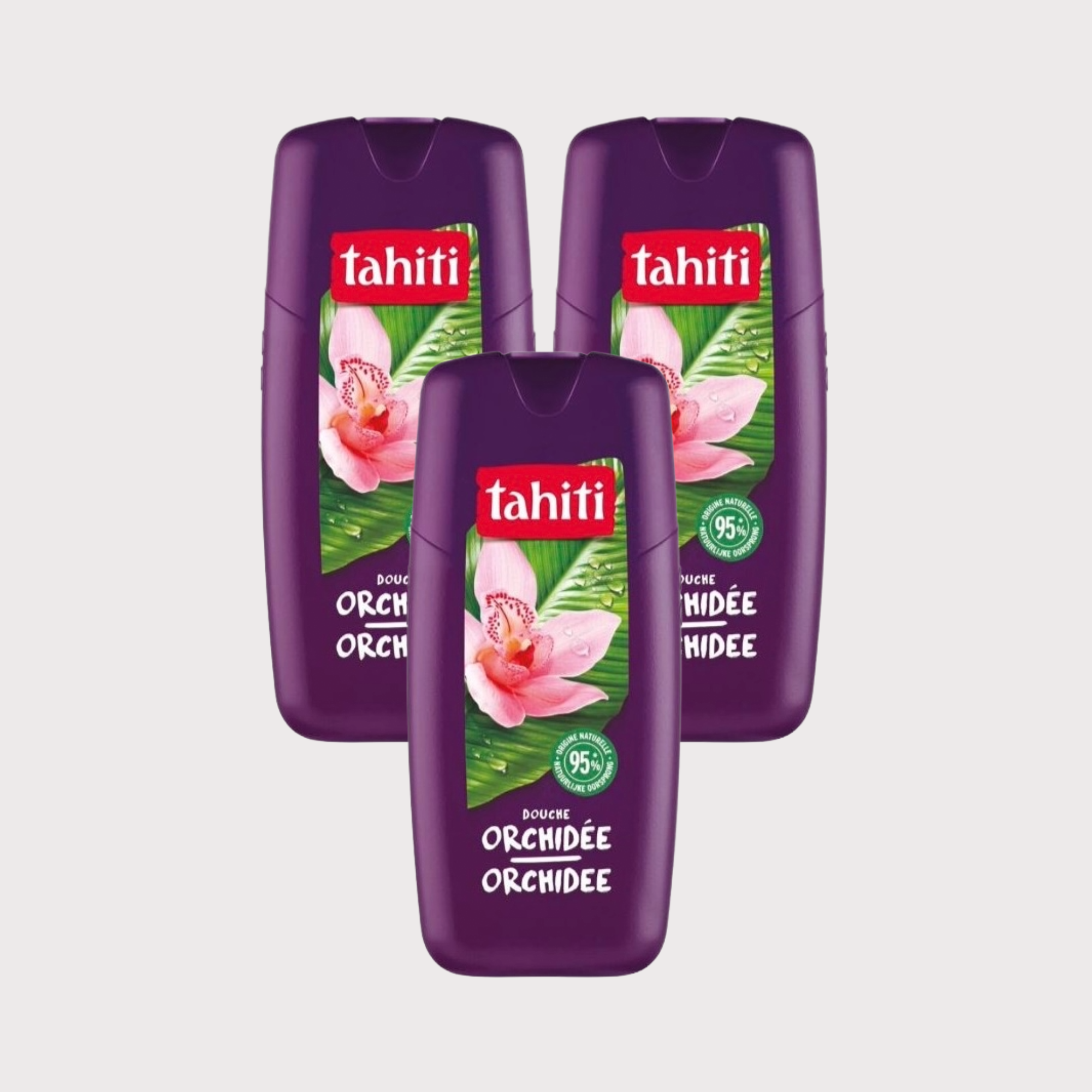 Gel Douche TAHITI Orchidée 300ml – Pack de 3