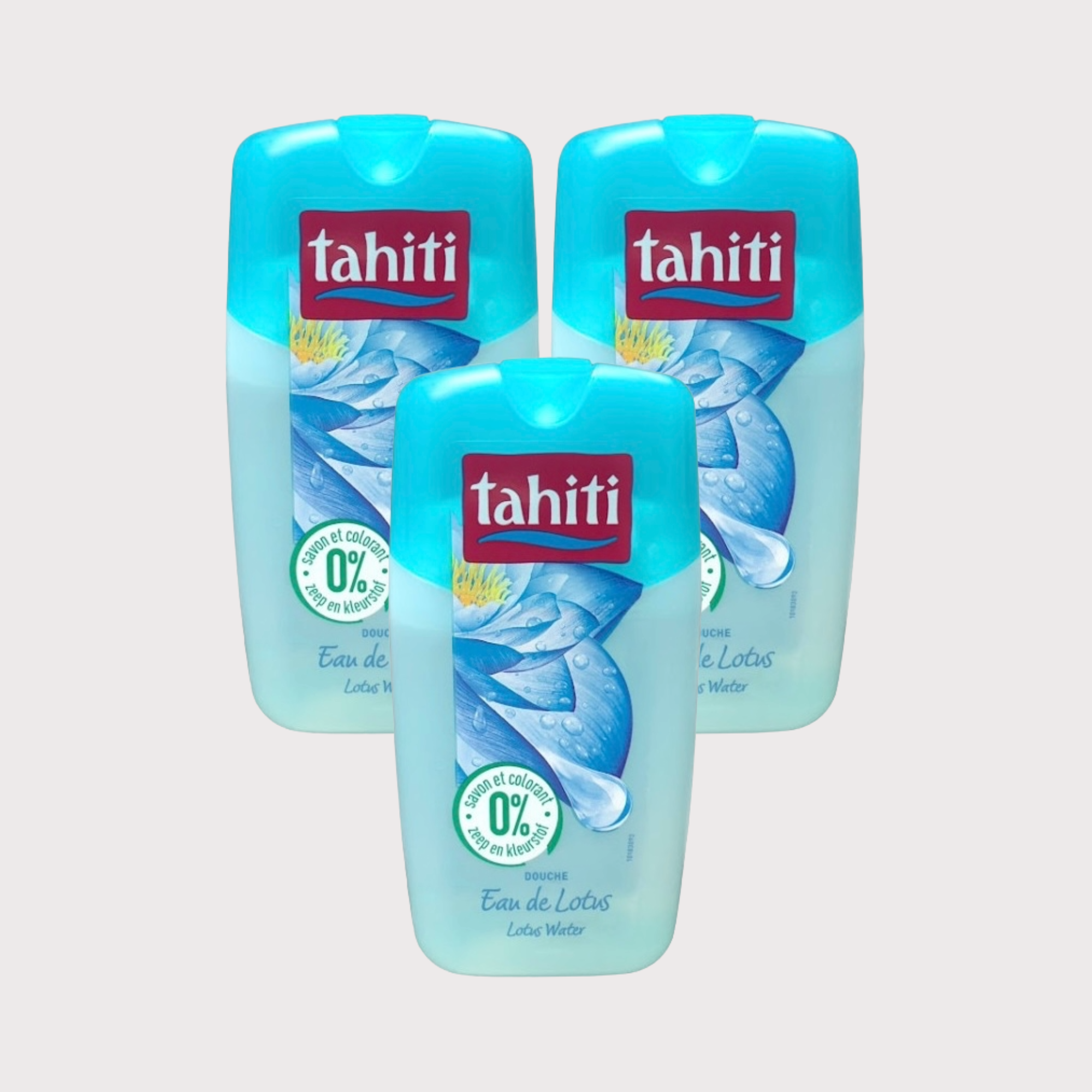Gel Douche TAHITI Lotus 250ml – Pack de 3