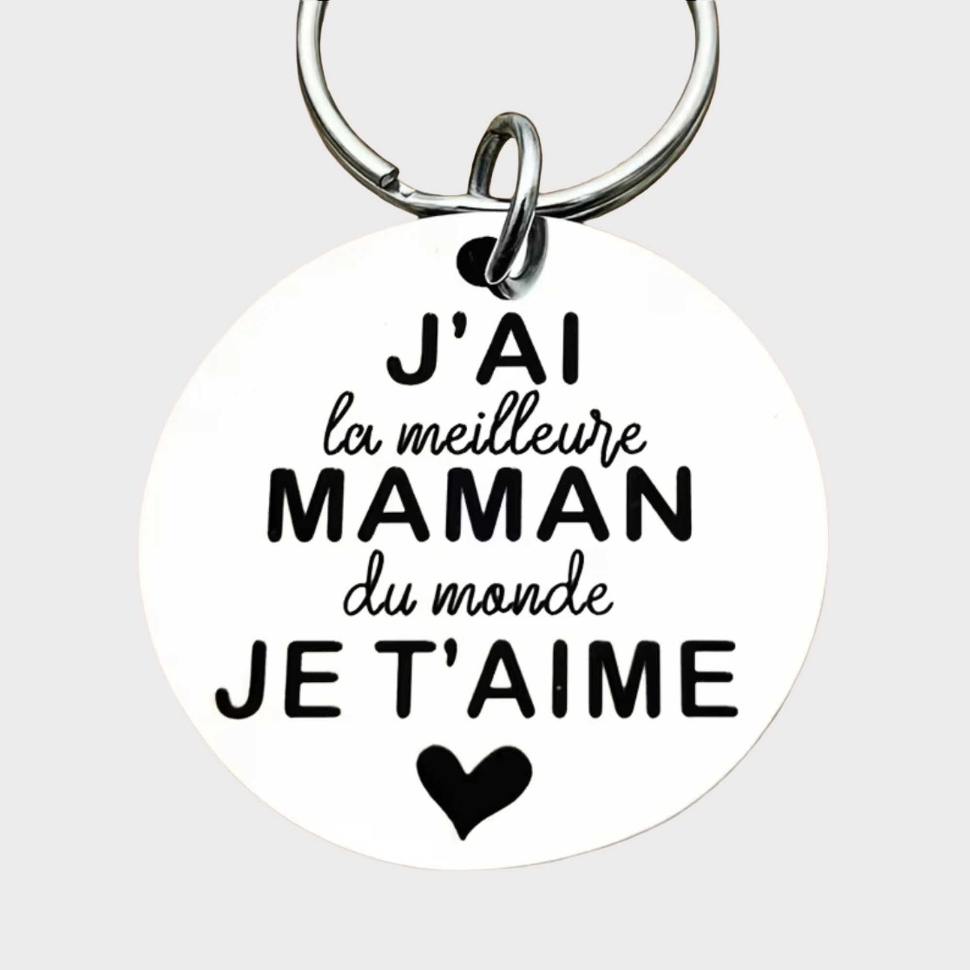 Porte-Clés pour la Meilleure des Mamans