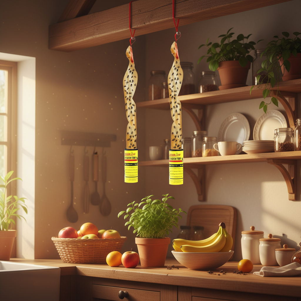 Attrape-Mouches Naturel Sans Produits Chimiques | Lot de 2